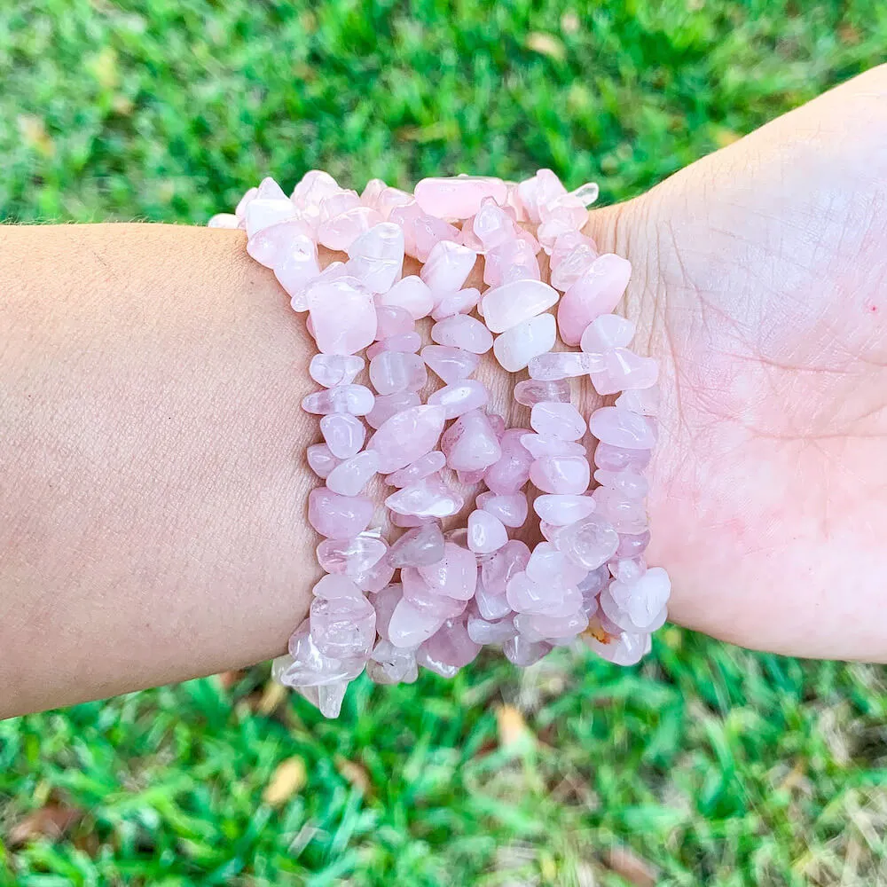 Natural Raw Gemstone Bracelets