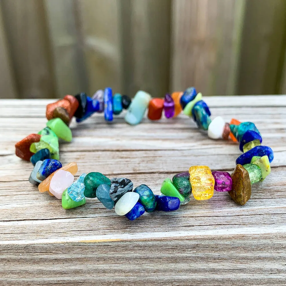 Natural Raw Gemstone Bracelets