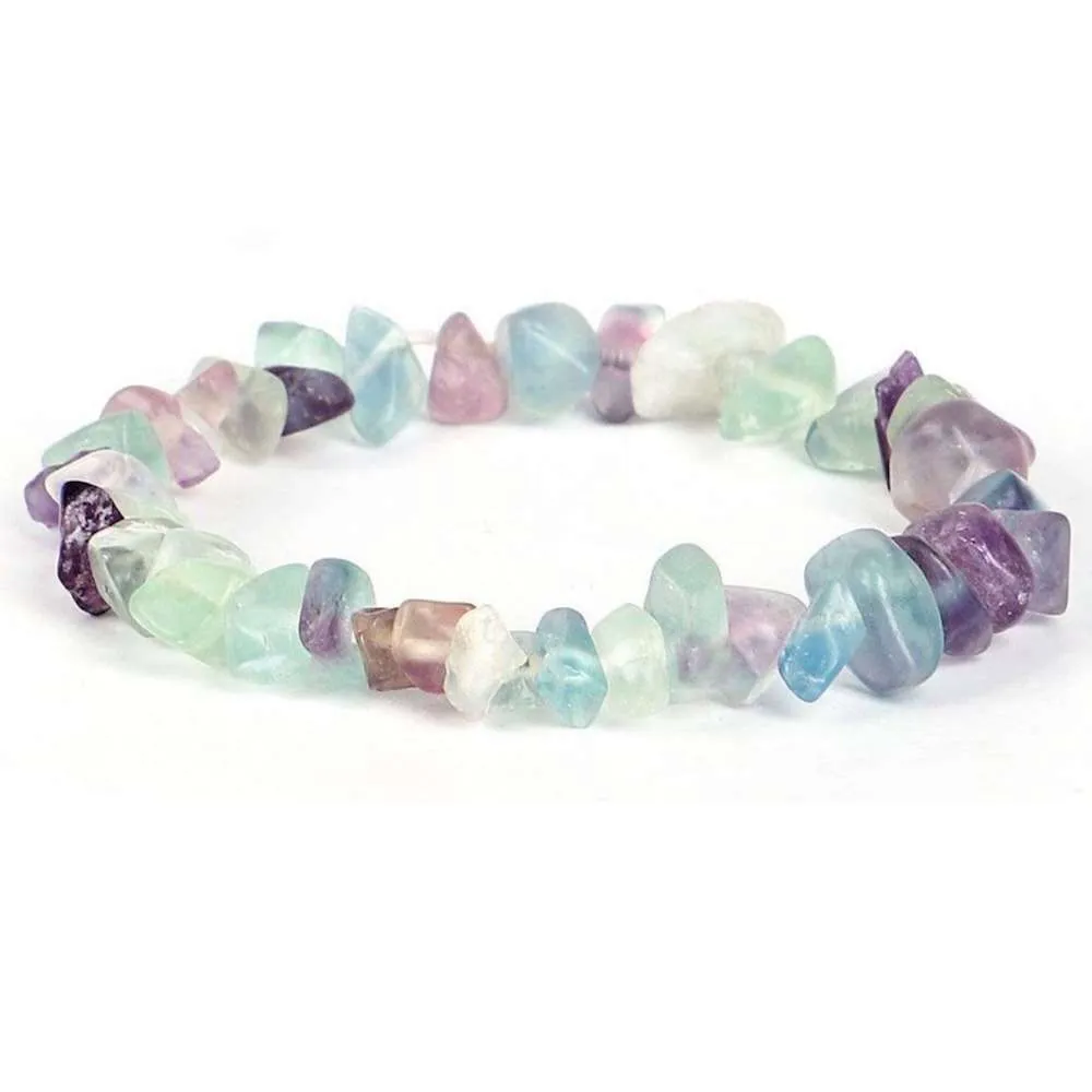 Natural Raw Gemstone Bracelets