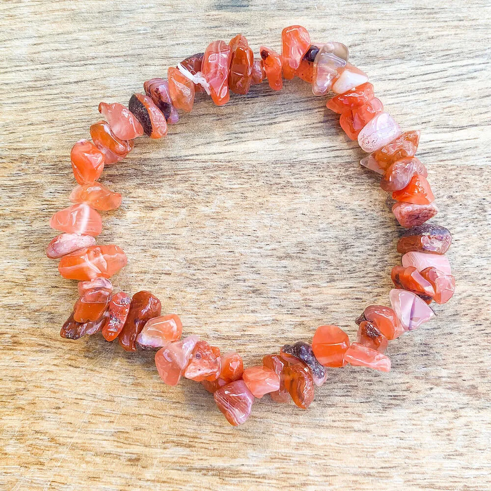 Natural Raw Gemstone Bracelets