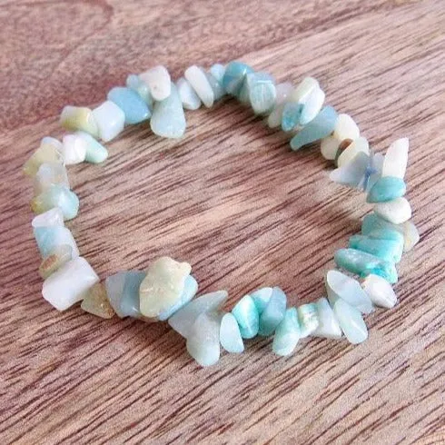 Natural Raw Gemstone Bracelets