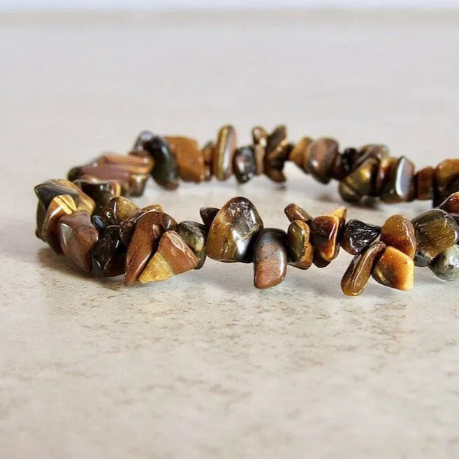 Natural Raw Gemstone Bracelets