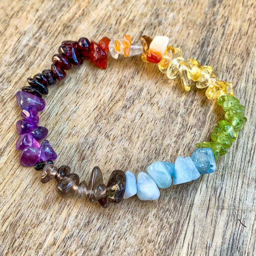 Natural Raw Gemstone Bracelets