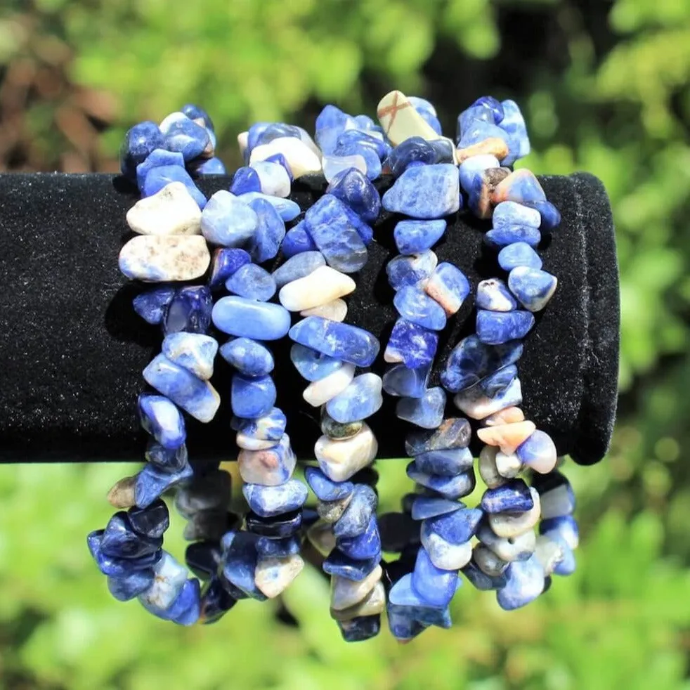 Natural Raw Gemstone Bracelets