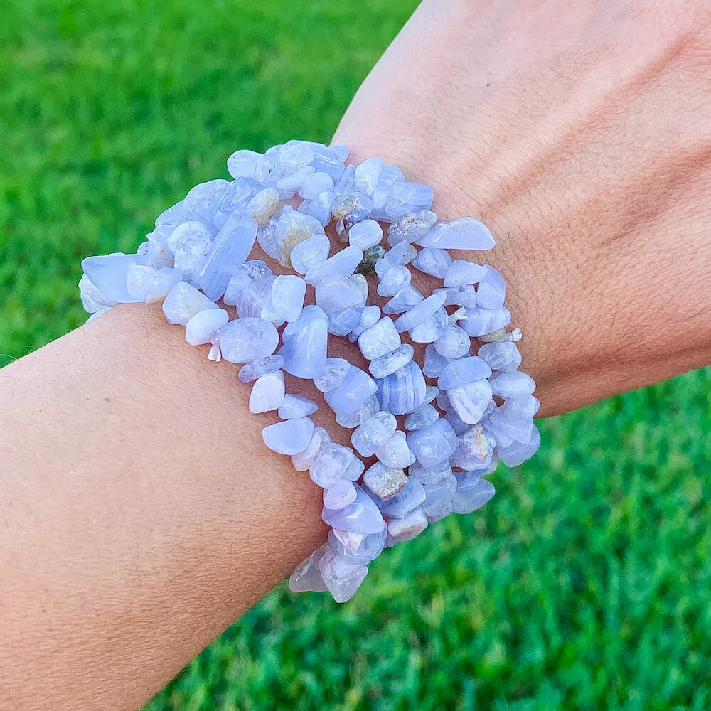 Natural Raw Gemstone Bracelets