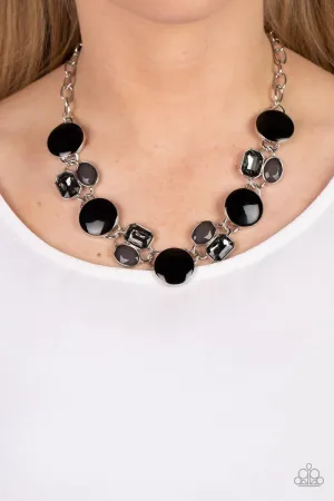 Paparazzi Necklace ~ Dreaming in MULTICOLOR - Black