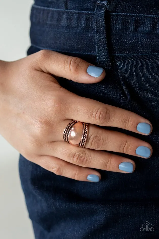 Paparazzi Ring ~ Bucking Trends - Copper