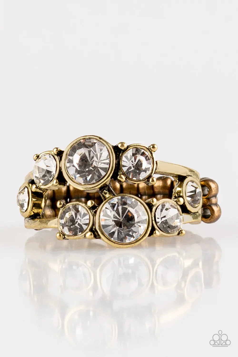 Paparazzi Ring ~ Interstellar Fashion - Brass