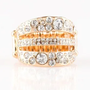 Paparazzi Ring ~ Stacks On Stacks On Stacks - Gold