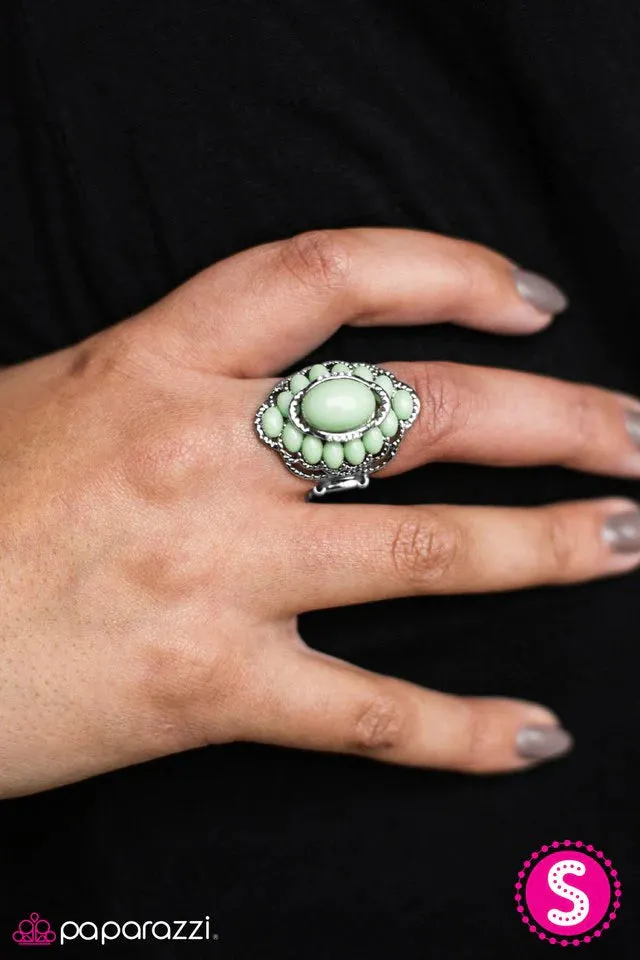 Paparazzi Ring ~ Will You BEAD My Girl? - Green