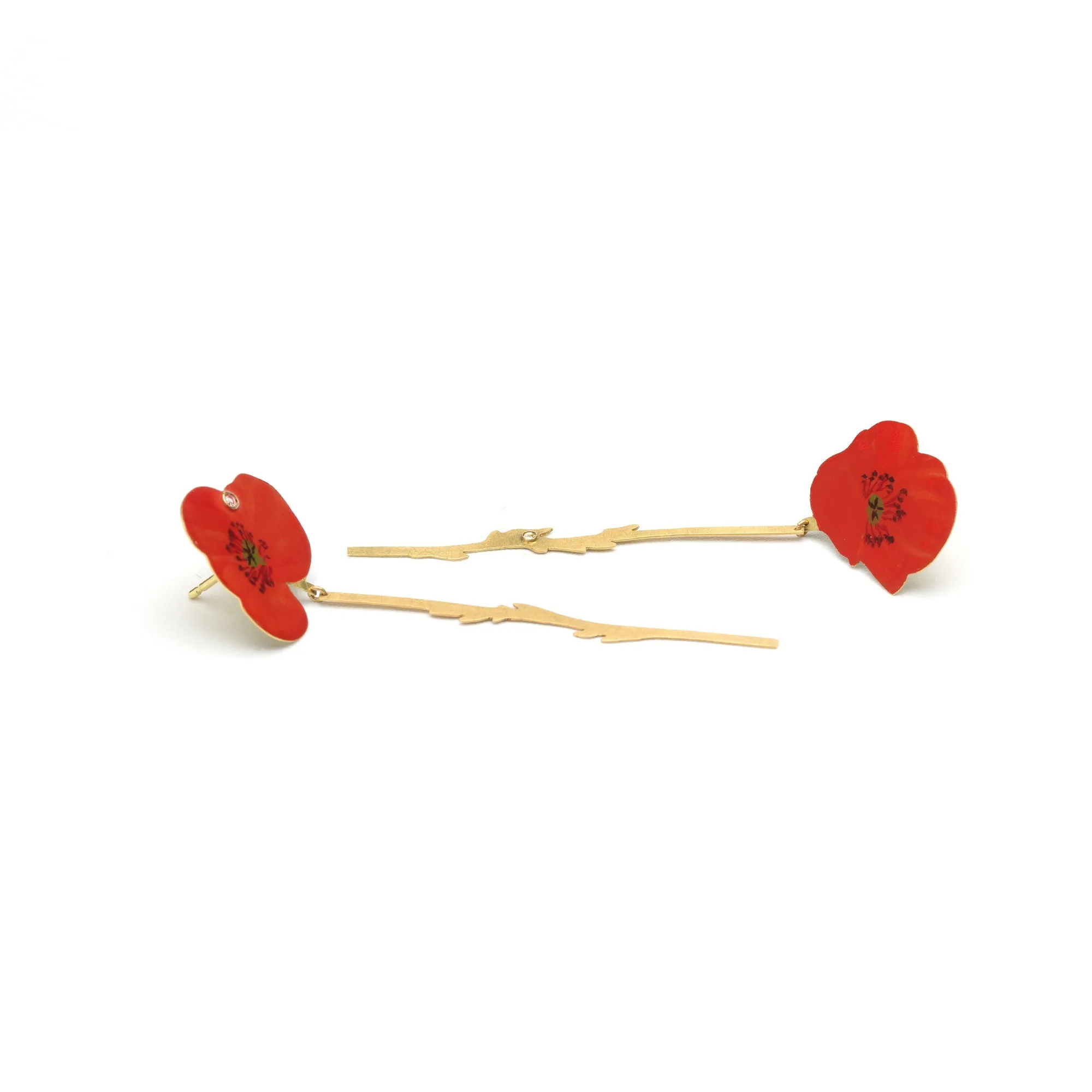 Poppy Drop Earrings