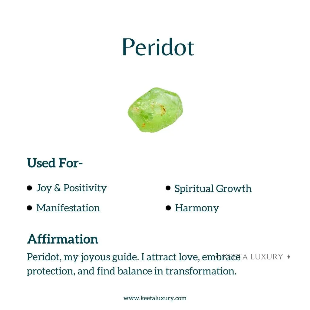 Prosperity - Peridot Bracelets