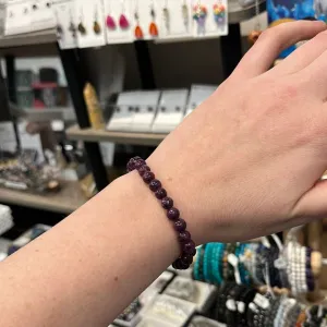 Purple Jasper Stretch Bracelet