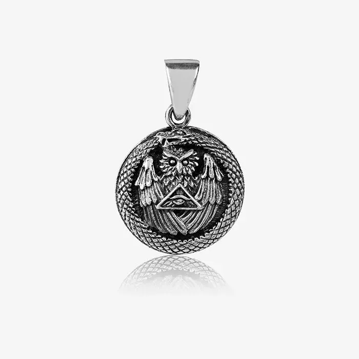 Raptor Silver Locket