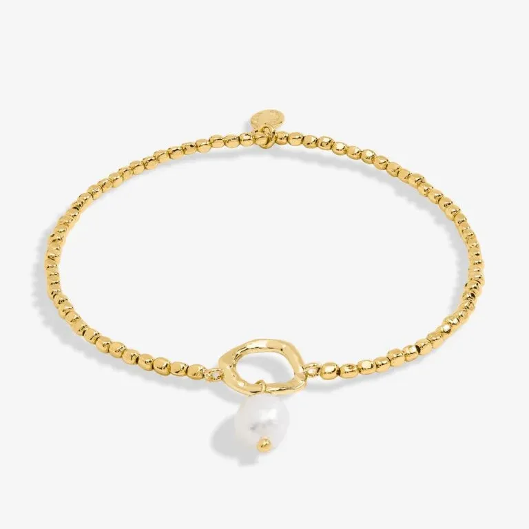 Solaria Baroque Pearl Loop Bracelet