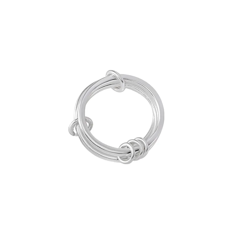 STACKED LOOP RING