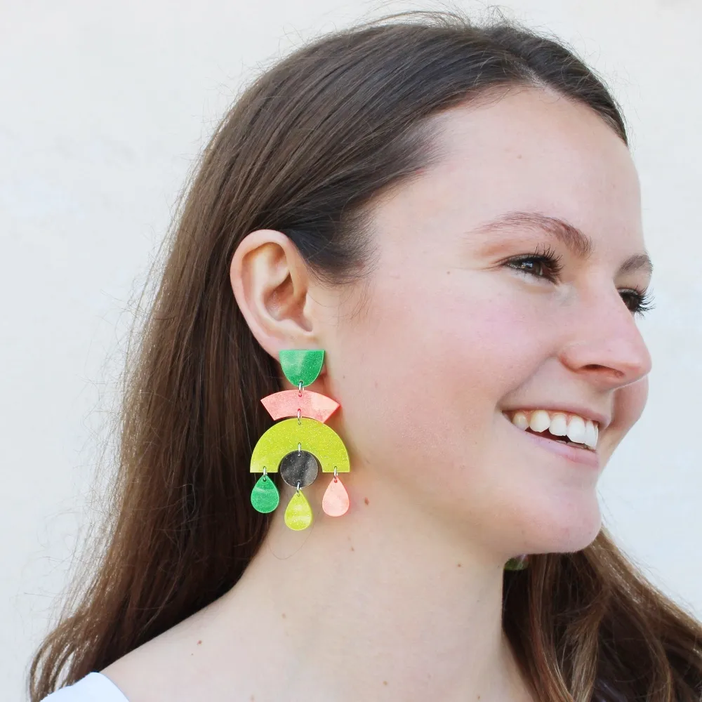 Verdant Persephone Earrings