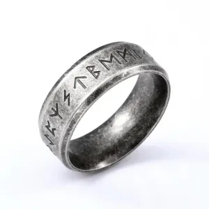 Vintage Viking Rune Ancient Ring