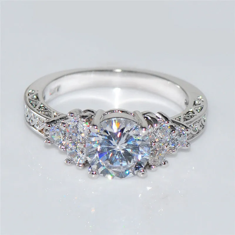 White Sapphire Ring