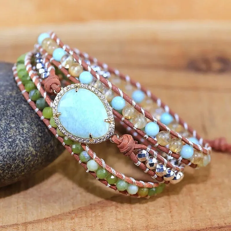 ZenAura Amazonite Bracelet