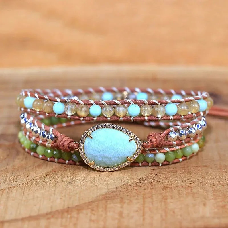 ZenAura Amazonite Bracelet