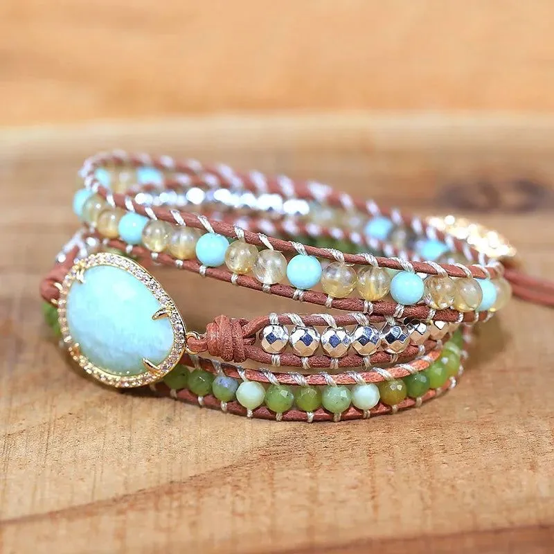 ZenAura Amazonite Bracelet